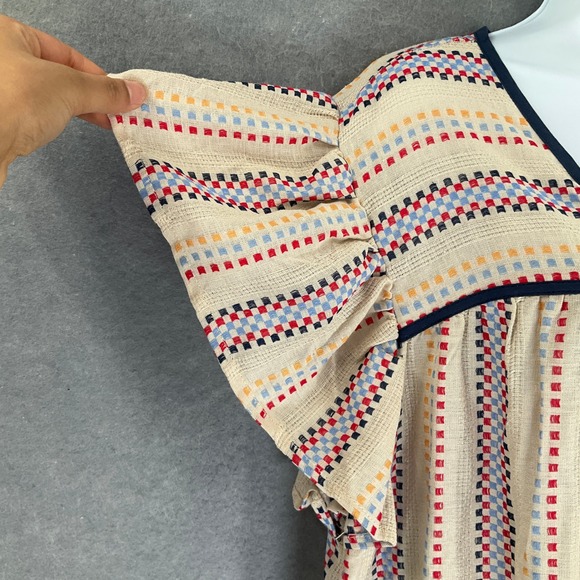 Cato Multicolor Patterned Tunic Top - Picture 2 of 12